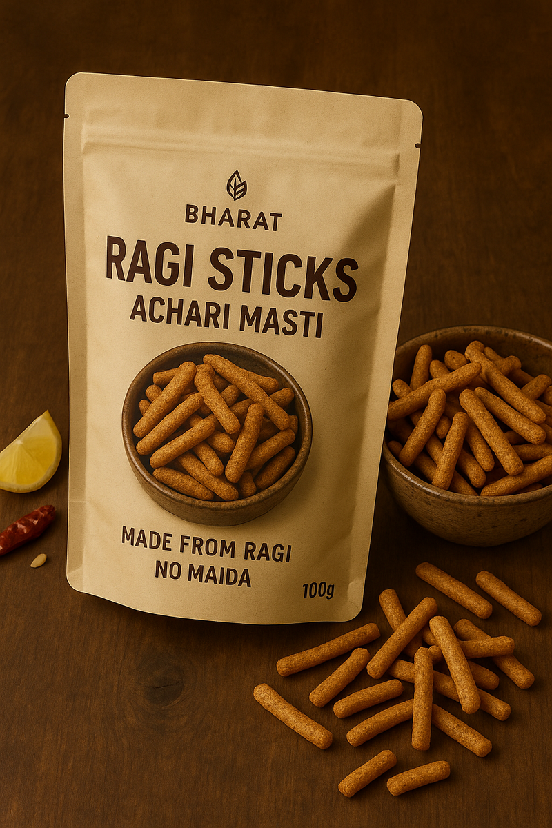 Ragi Sticks Achari Masti