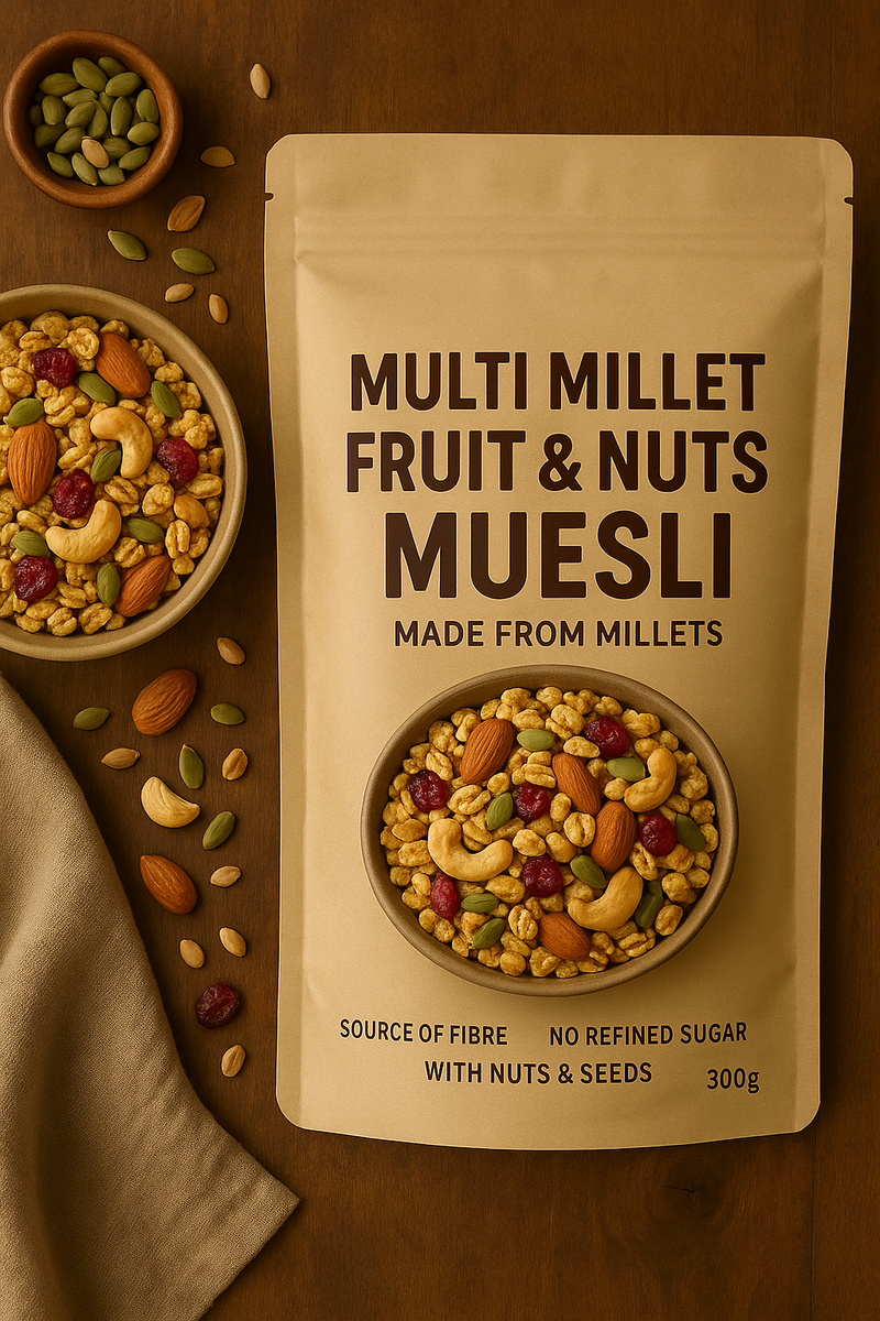 Multi Millet Fruit & Nuts Muesli
